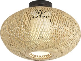 Japandi plafondlamp bamboo 42cm IP44 - Moana