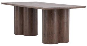 Jörn Eettafel - Oakly - 210x100 cm - Eikenhout Bruin Fineer - Jorn