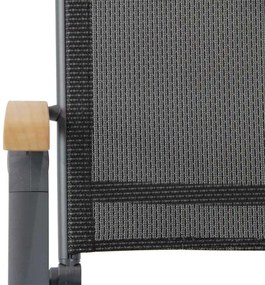Lifestyle Garden Furniture Rosello Standenstoel Aluminium/teak Grijs