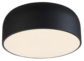 Design plafondlamp zwart dimbaar - Balon Modern, Design E27 rond Binnenverlichting Lamp