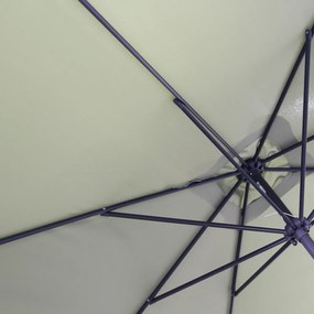 Garden Impressions Lotus stokparasol 250x250 - olijf