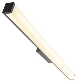 Moderne badkamer wandlamp zwart 92 cm IP44 - Cascada