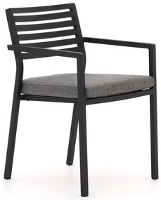 + 15% kassakorting | Dining tuinstoel | Bellagio Rumo | Aluminium | Grijs | Stapelbaar | Kees Smit Tuinmeubelen