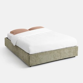 Kofferbed met ophefbare lattenbodem, Papilla