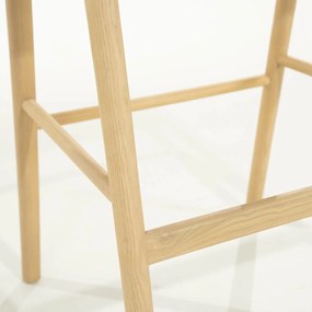 Eleonora Rayven Barkruk Hout Wabi Sabi Stijl Naturel
