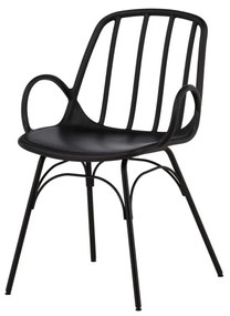 Jörn Eetkamerstoel - Natalia - Zwart - Kunststof - Jörn