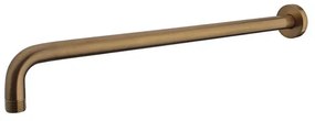 Wiesbaden Caral douchearm met muurbevestiging 45 cm geborsteld brons koper 29.5885