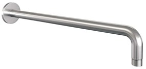 Brauer Brushed Edition complete inbouw regendouche met 3 standen handdouche, gebogen wandarm, glijstang en hoofddouche 30cm set 46 RVS geborsteld PVD