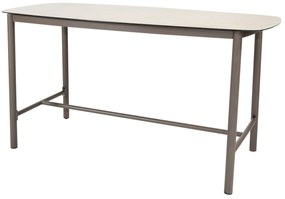 Manolo high dining tuintafel 180x90xH90 cm printed ceramic terre Taste 4SO