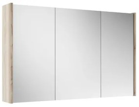 Adema Prime Spiegelkast - 100x63x16cm -inclusief zijpanelen - beech (hout) SW1212817/SW910735