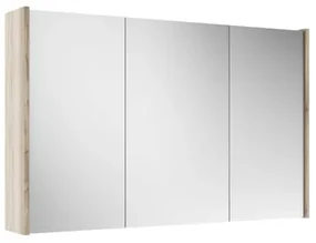 Adema Prime Spiegelkast - 100x63x16cm -inclusief zijpanelen - beech (hout) SW1212817/SW910735