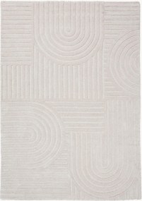 Handgetuft hoog-laag wollen vloerkleed Zen Garden