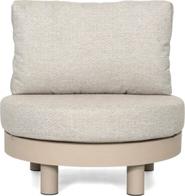 Tuinstoel Aluminium Zand/Beige Lifestyle Garden Furniture Organio