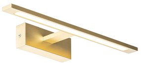 Wandlamp messing 41,5 cm incl. LED IP44 - Jerre