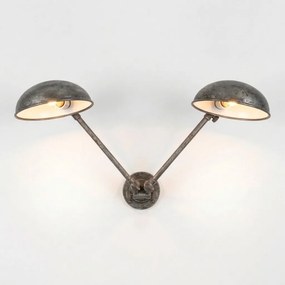 Muurlamp Odessa Antiek Oud Grijs