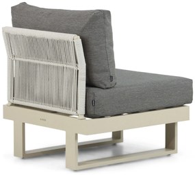 Hoek loungeset 5 personen Aluminium Taupe  Lifestyle Garden Furniture Lorenzo