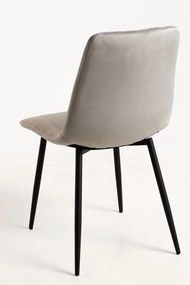 Set 4 Fluwelen Liny Stoelen