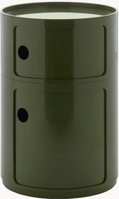 Design container Componibili, 2 modules, H 62 cm