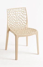 Set 4 Root Stoelen