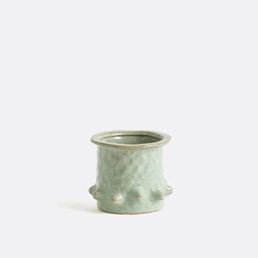Bloempot in aardewerk met glazuur Ø14 cm, Ivaneo
