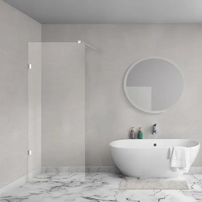 Aqua Vista Galatina Zijwand - 60x200cm - excl. montageset - helder glas R-GS-LX-P60