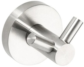 Sapho X-Steel dubbele handdoekhaak RVS geborsteld