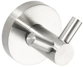 Sapho X-Steel dubbele handdoekhaak RVS geborsteld