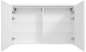 Fontana Basic spiegelkast 100cm met 2 deuren wit mat