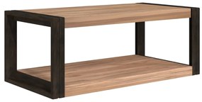 vidaXL Badkamerkast 90x45x35 cm massief teakhout