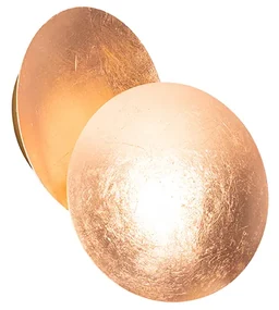 Moderne wandlamp koper rond 20cm - Sunrise Modern G9 Binnenverlichting Lamp