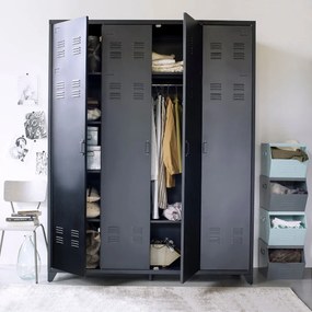 Metalen kast, 4 deuren, Hiba