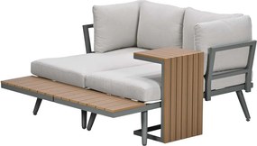 Garden Impressions Tibo loungeset 3-delig - stone green