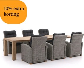 + 10% kassakorting | Diningset Intenso | 6 personen | Tuinset teakhout | 7-delig | Kees Smit Tuinmeubelen