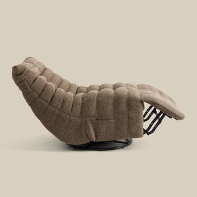 Retro Relaxfauteuil Bruin