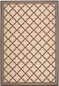 Geweven in- & outdoor vloerkleed Ischia Trellis