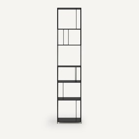 Stalen metalen boekenrek H240 cm, Parallel XL