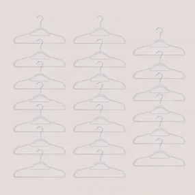 Set Van 20 Fluwelen Hangers Palou Beige – Linnen - Sklum
