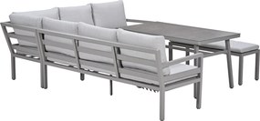 Garden Impressions Markus lounge dining set 4-delig - taupe