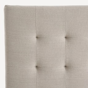 Gecapitonneerd hoofdbord linnen H120cm, Selve