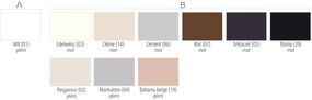 Xenz Society Compact Ligbad 180x80x44cm Rechts Antraciet