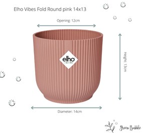 Pot elho Vibes Fold Round roze