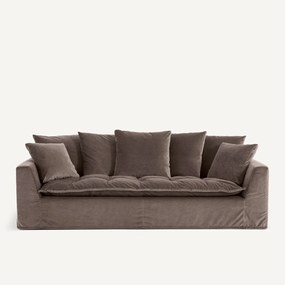 Zitbank fluweel-linnen, Otavia