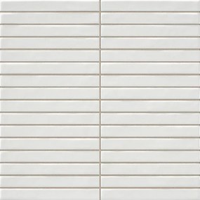 Jabo Pencil Kromo White mozaïektegel 35x35cm