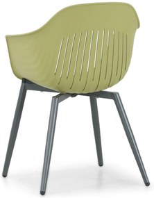 Tuinstoel Kunststof Groen Lifestyle Garden Furniture Lissabon