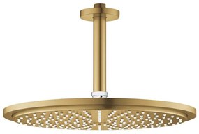 GROHE Rainshower Regendouche - hoofddouche Ø31cm - plafondarm 14.2cm - brushed cool sunrise (zonder plafondarm) - OUTLET UDEN 26067GN0