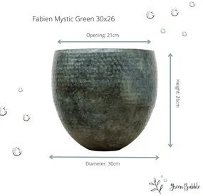 Fabien mystic green