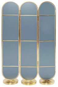 Kare Design Curve Messing Spiegel Kamerscherm - 106x166cm