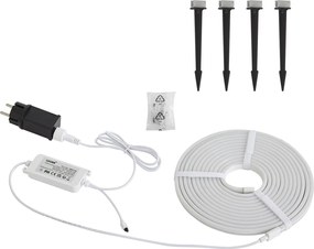 Smart LED strip 5 meter CCT 30W 350 lm 2700 - 6500K IP44 incl. grondpinnen