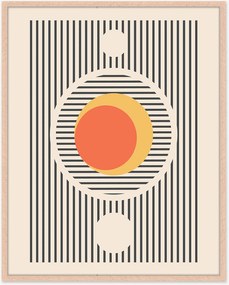 Ingelijste digitale print Creative Bauhaus