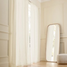 Gordijn van gewassen Linnen met ruflette-afwerking, Private